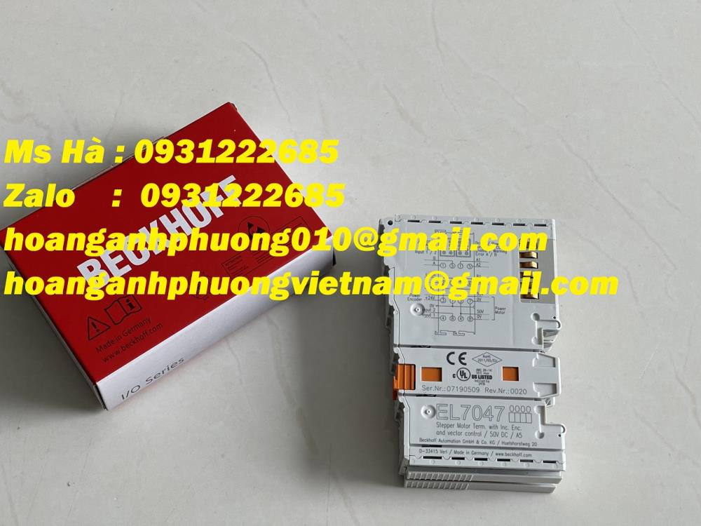 EL7047 beckhoff - EtherCAT terminal - điều khiển vector 2397530