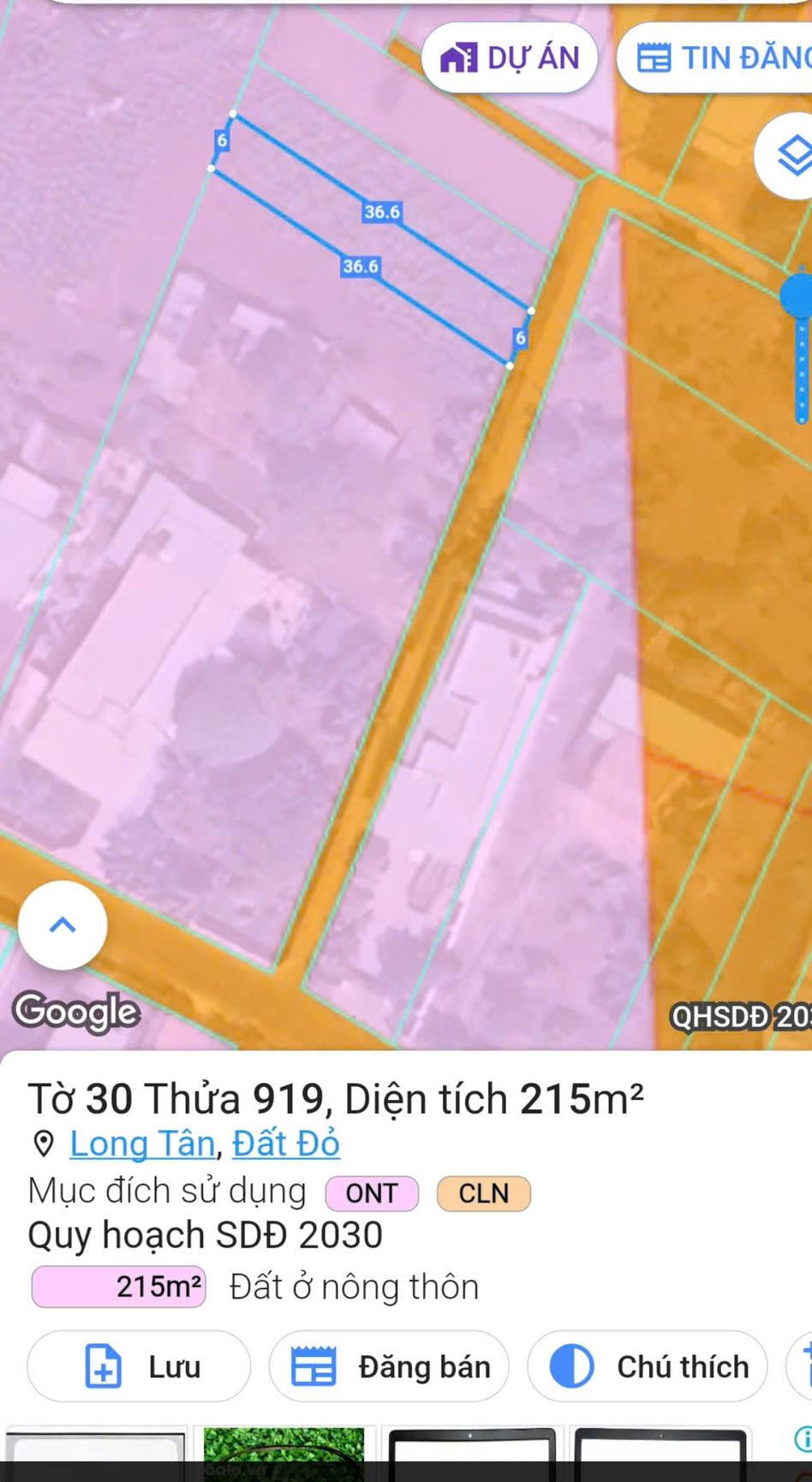 CỰC HÓT - CHÍNH CHỦ CẦN BÁN ĐẤT Ở XÃ LONG TÂN - H. ĐẤT ĐỎ - TỈNH BÀ RỊA VŨNG TÀU2346977