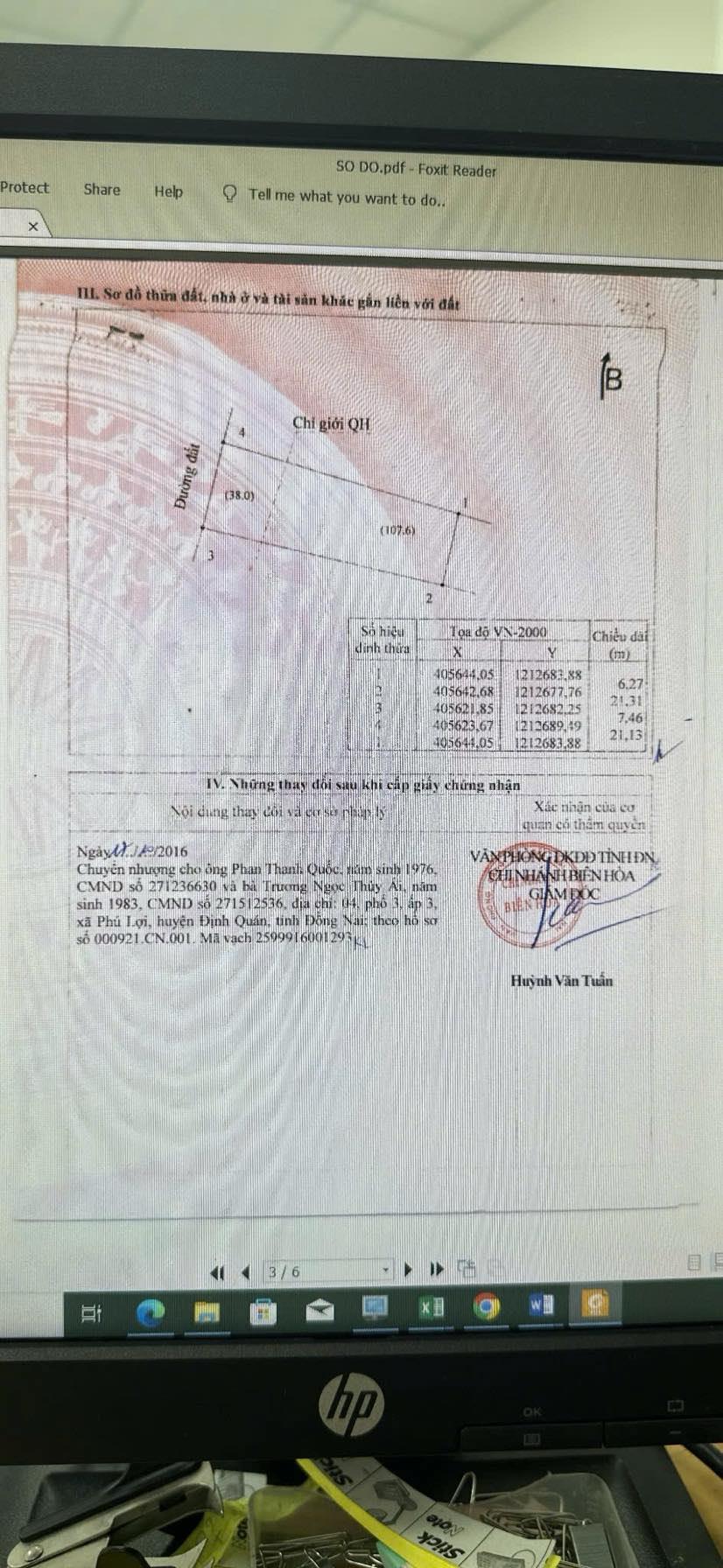 BÁN NHÀ GẤP KP5B - TÂN BIÊN, BIÊN HOÀ, ĐỒNG NAI - LH: 0919.681.828 (A. QUỐC)2644732