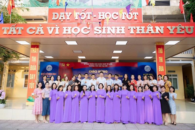 Thư cảm ơn Trường Tiểu Học Đại Mỗ từ Hội đồng Sư phạm trường THCS Cầu Giấy2432030