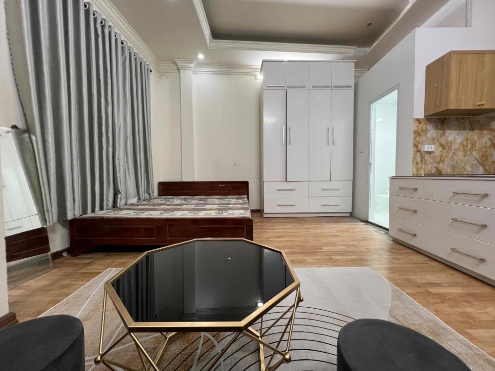 Cho thuê căn hộ Studio 40m2, ngõ Láng Trung, ngõ rộng, 2 ô tô tránh, Full đồ vào ở ngay 6tr52450424