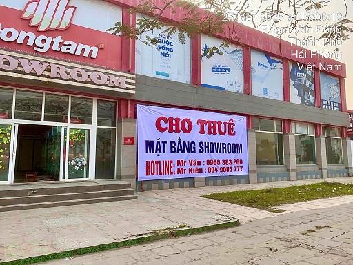Cho thuê Showroom 329m2 + Kho 950m2, Dương Kinh, Hải Phòng2581413