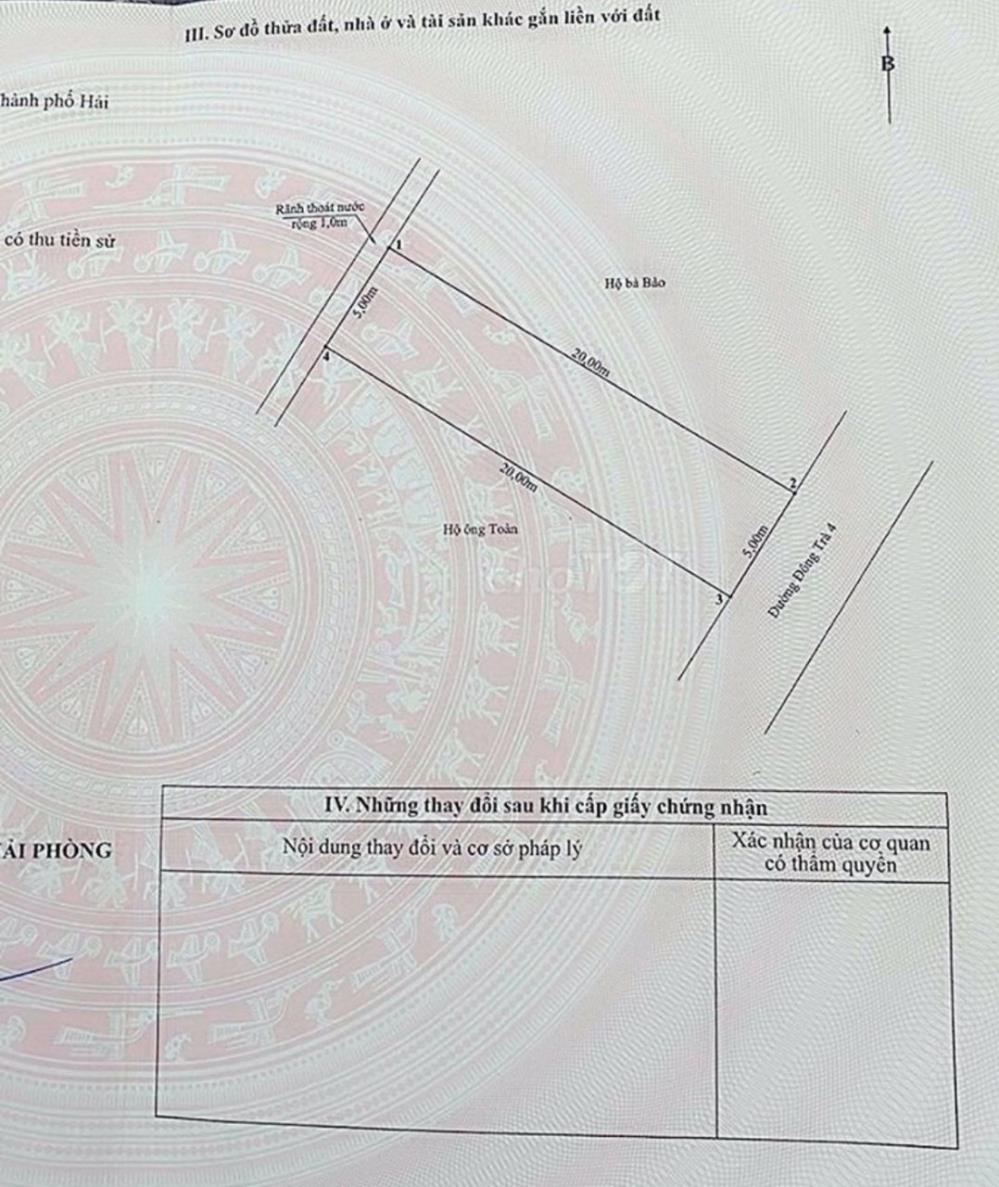 Bán nhà phân lô Đông Trà - Chợ Hàng, 100m 3 tầng, độc lập sân cổng, GIÁ 7.2 tỉ2407758