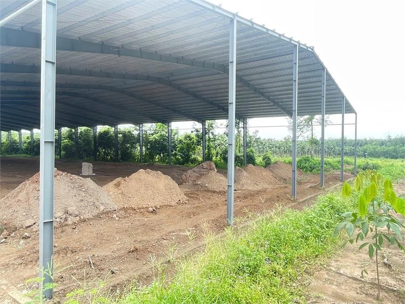 chuyển nhượng nhà xưởng đang hoàn thiện, hạ tầng khung thép kiên cố, đơn giá hợp lý2602106