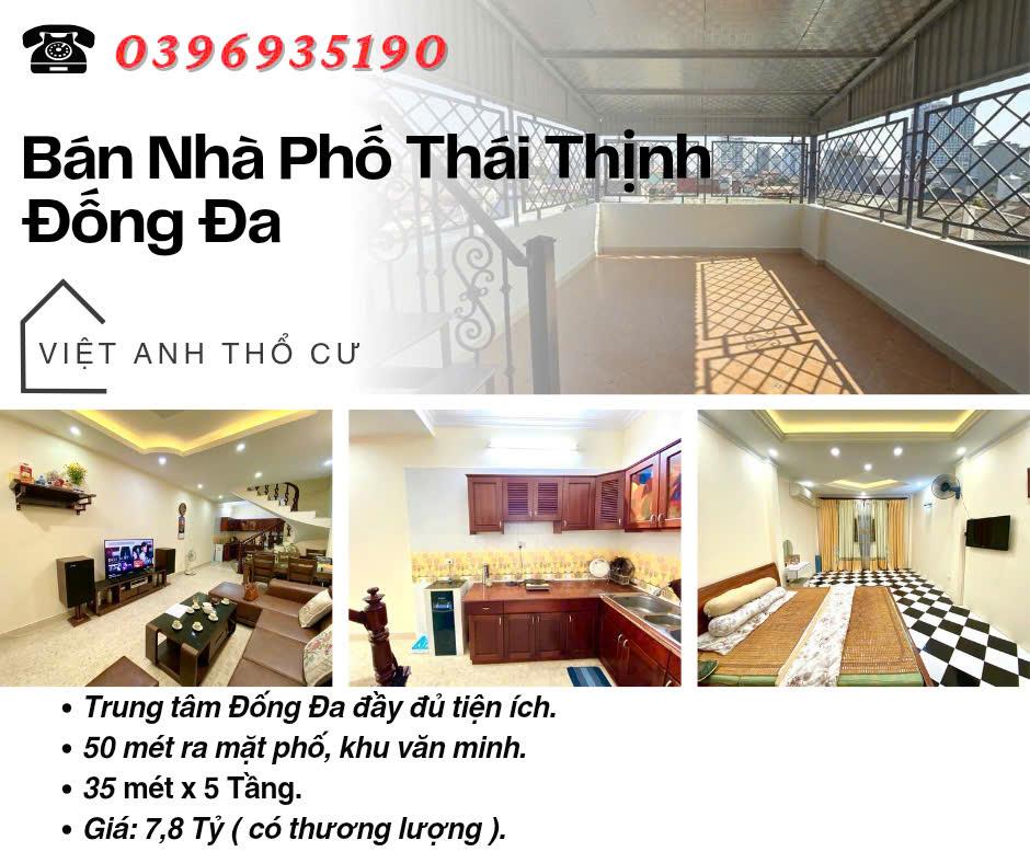 Bán nhà phố Thái Thịnh_An Sinh Đỉnh Cao_50 Mét Ra Phố_35mx5T_Giá: 7.8 Tỷ_Lh: 0396935190.2517937