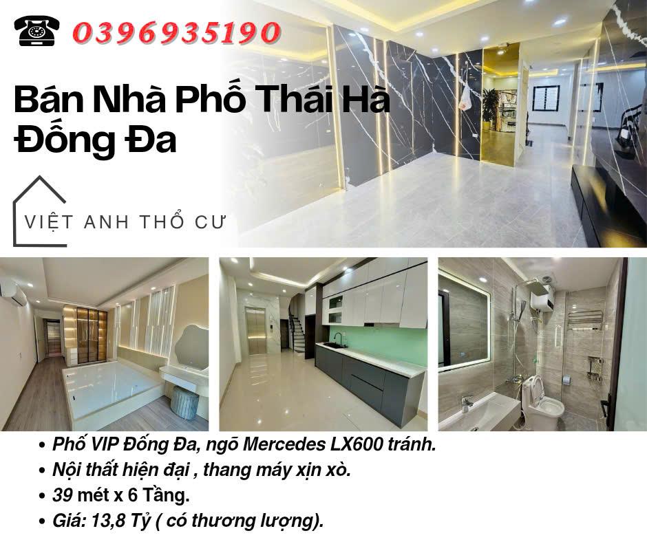 Bán nhà Phố Thái Hà_Nhà Mới Tinh_Thang Máy Xịn_Ngõ Ô Tô Tránh_Giá: 13.8 Tỷ_Lh: 0396935190.2459530