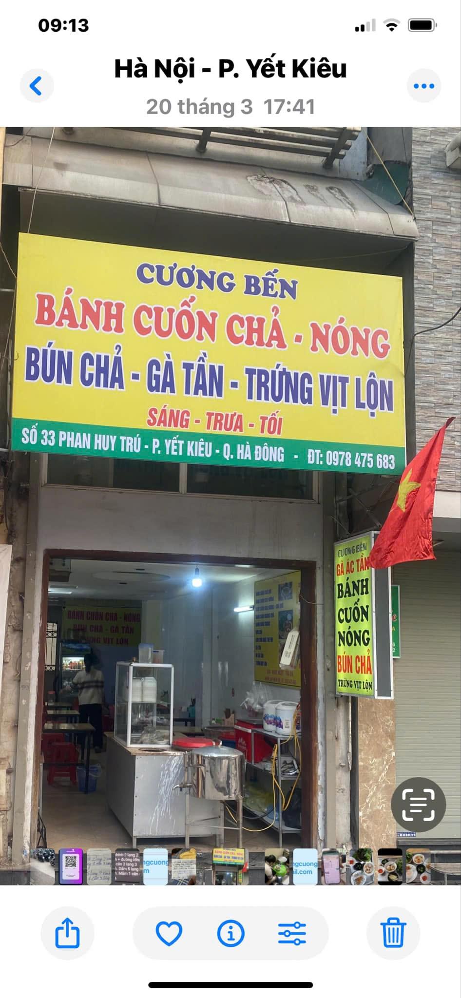 CHÍNH CHỦ CẦN CHO THUÊ TẦNG 1 VÀ TẦNG 2 Địa chỉ: Số 33 Phan Huy Trú , P Yết Kiêu, Q Hà Đông2641800