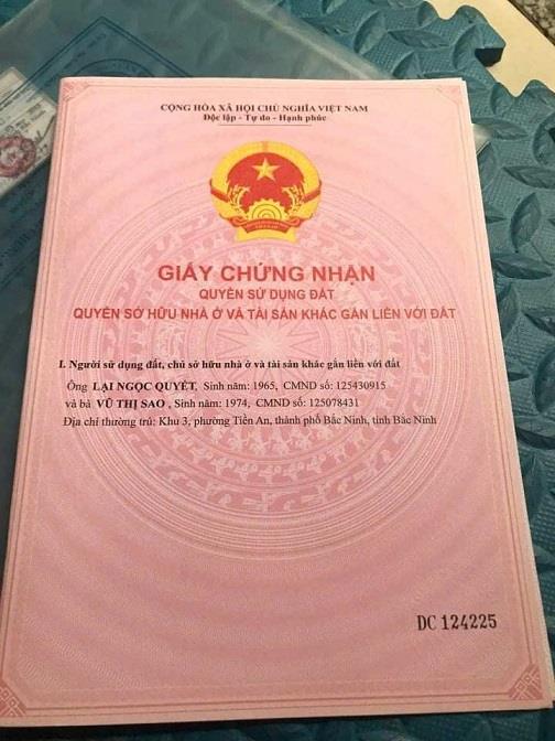 Chính Chủ Bán Lô Đất Rộng 82m2 Khu Vực Phường Tiền An, thành phố Bắc Ninh - Khu Phố Cổ Bắc Ninh2341563