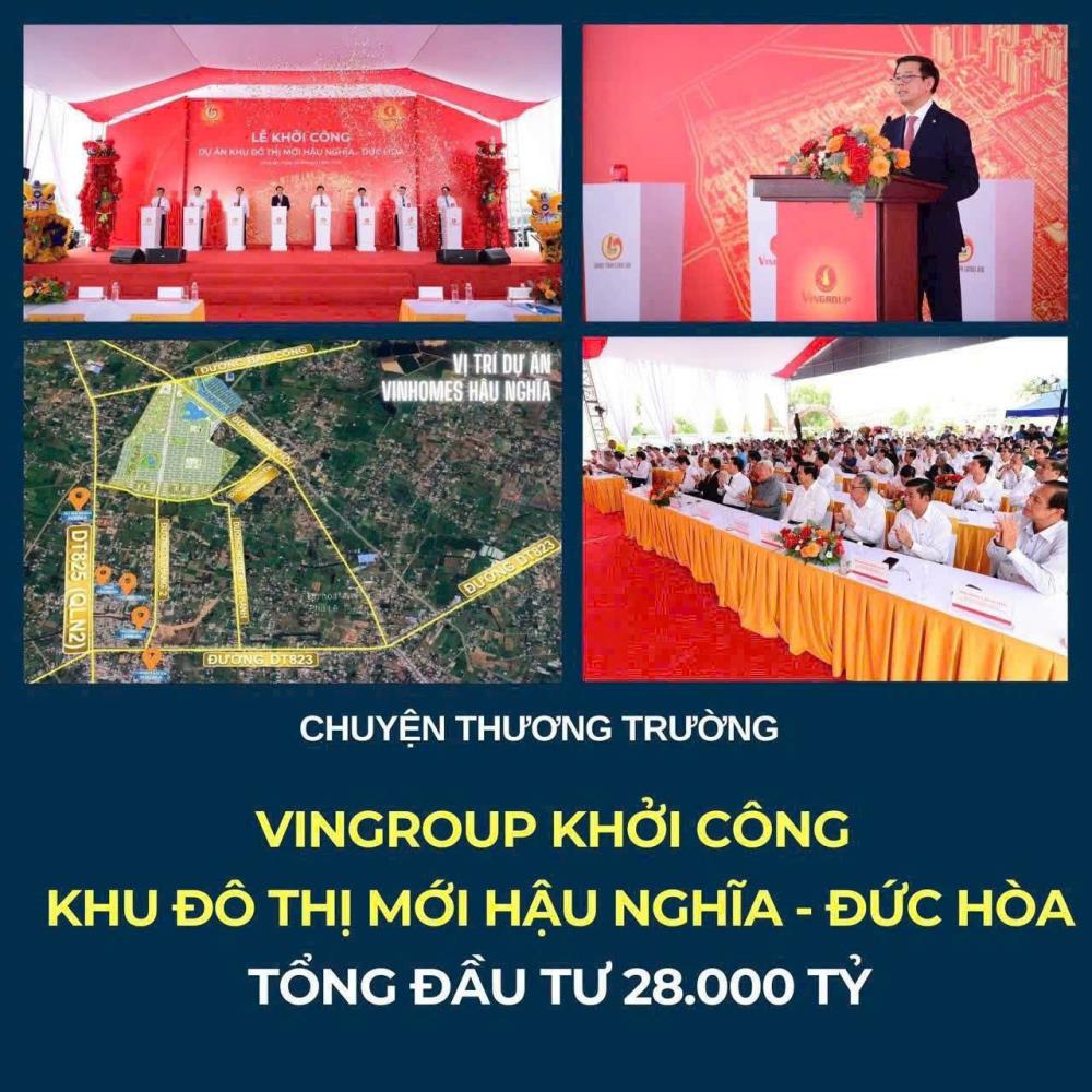 MỞ BÁN ĐỢT 1 ĐÁNG ĐẦU TƯ – SIÊU ĐÔ THỊ THẤP TẦNG VINHOMES HẬU NGHĨA - LONG AN2576442