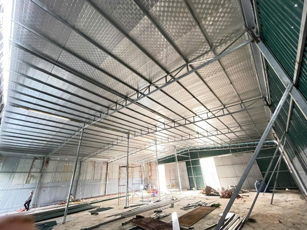 cho thuê kho xưởng tại Triều Khúc, Tân Triều , Hà Nội. Diện tích 400m khung thép hộp cao 7m , mái chống nóng xe15 tấn đỗ cửa2597569