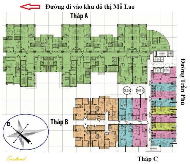 Căn hộ Hồ Gươm Plaza Trần Phú 64m 2pn 2wc full nội thất giá nhỉnh 3 tỷ2509079