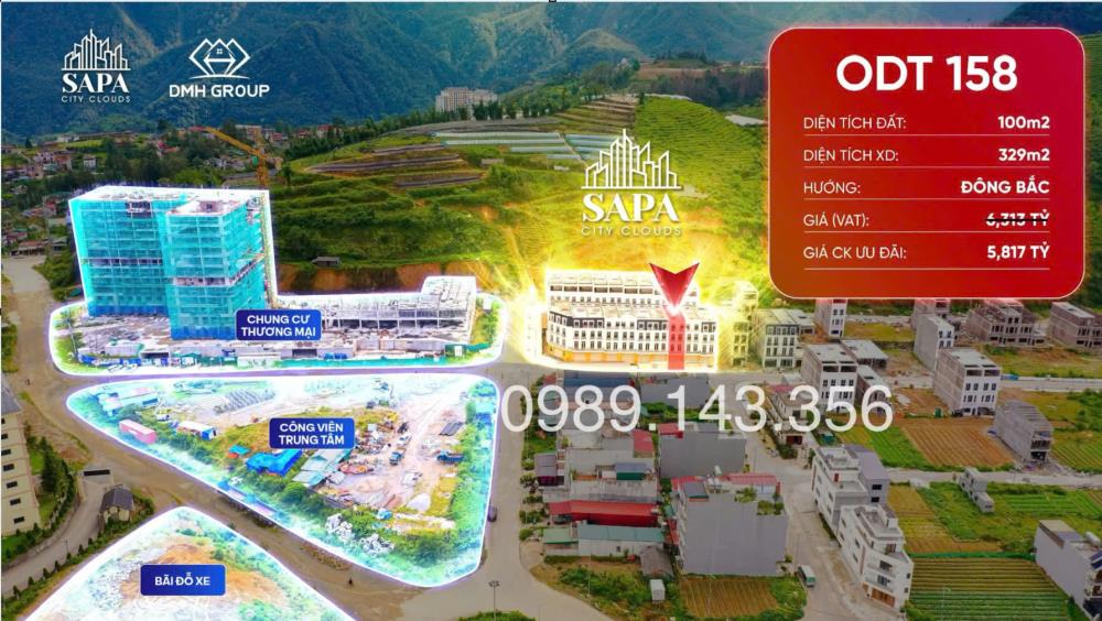 Cần Bán nhanh căn Liền Kề khu hành chính mới SaPa, xây sẵn 4 tầng.2465876