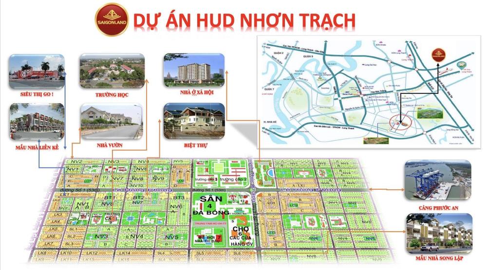 Công ty Saigonland Nhơn Trạch - Mua bán đất dự án Hud Nhơn Trạch Đồng Nai.1565512
