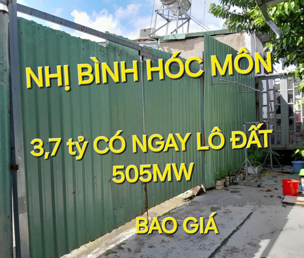 Bao Giá Toàn Sài Gòn - Đất 505m2 có 3,7 tỷ Nhị Bình Hóc Môn TP.HCM1973312