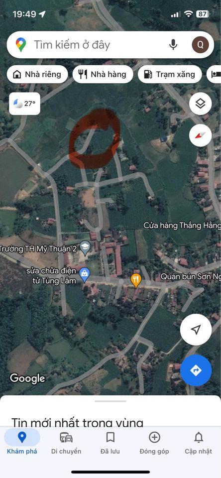 Chính chủ cần bán Nhanh Lô Đất Tại Xóm Tân Lực - Mỹ Thuận - Tân Sơn - Phú Thọ.1388958