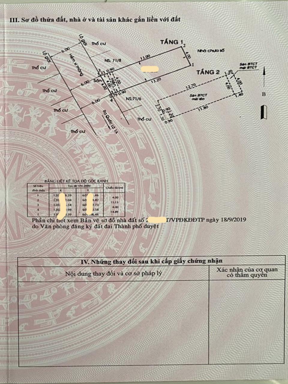 Bán nhà Thạnh Lộc 22 P. Thạnh Lộc Quận 12, 60m2, giá chỉ 3.x tỷ1397787