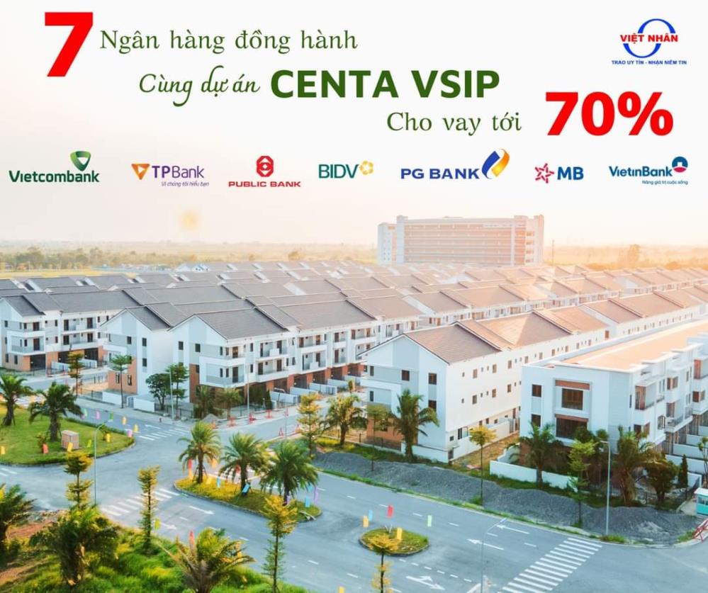 Bán Gấp căn Shophouse 3 tầng, Trung tâm dự án Centa VSip TP Từ Sơn. Chỉ 5,3 tỷ. Lh 08657061871150596