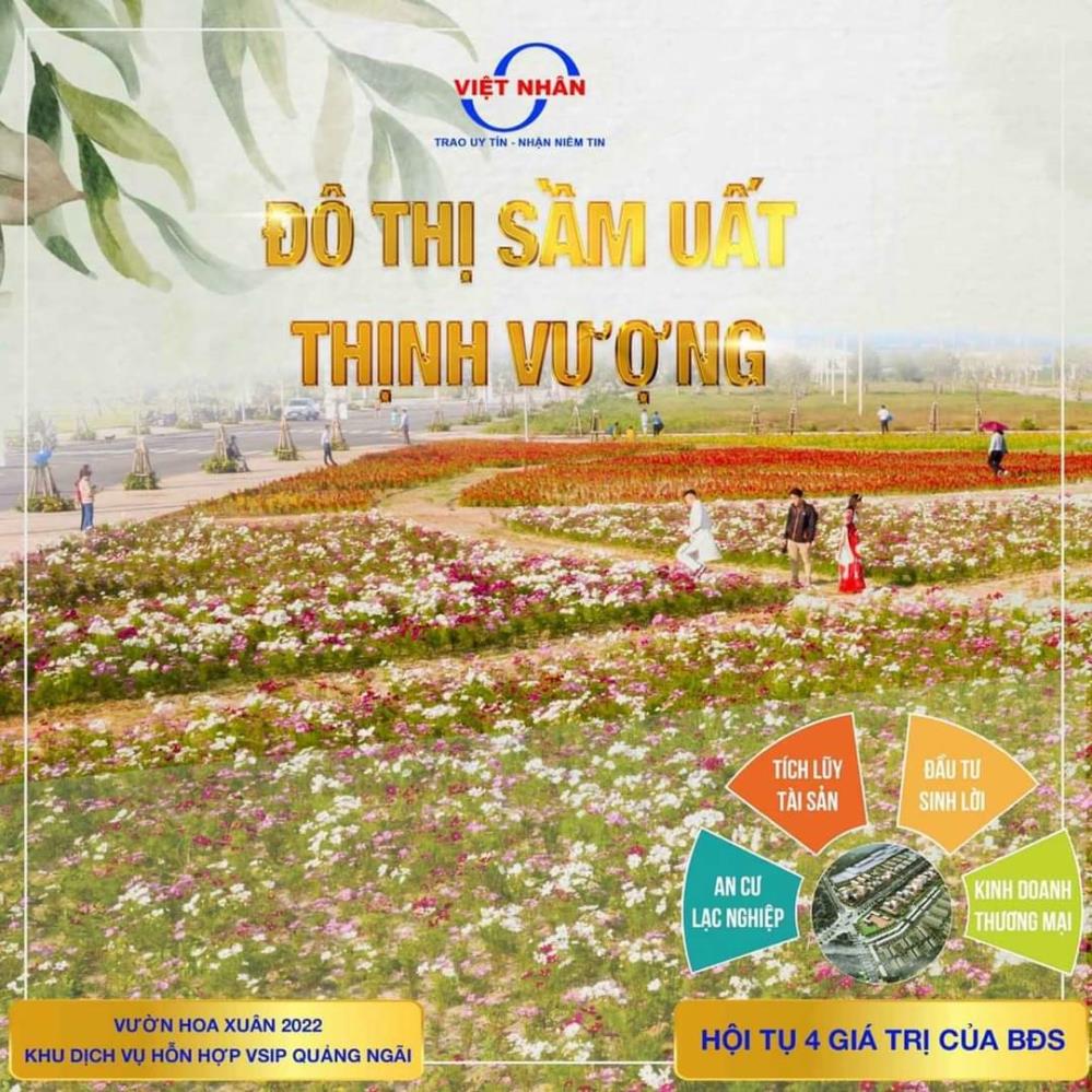 Lô duy nhất diện tích lớn (6x26m) tại dự án MSL VSIP Quảng Ngãi.1359686