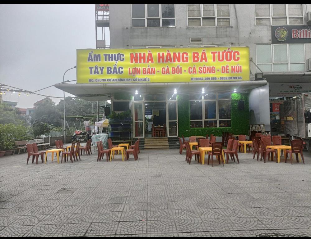 " SANG NHƯỢNG NHÀ HÀNG SÂN BIA TẠI CỔ NHUẾ, PHƯỜNG CỔ NHUẾ 2,QUẬN BẮC TỪ LIÊM, HÀ NỘI1964357