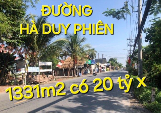 1331m2 có 20 tỷ x Mặt Tiền Khủng Hà Duy Phiên Củ Chi TP.HCM1832292