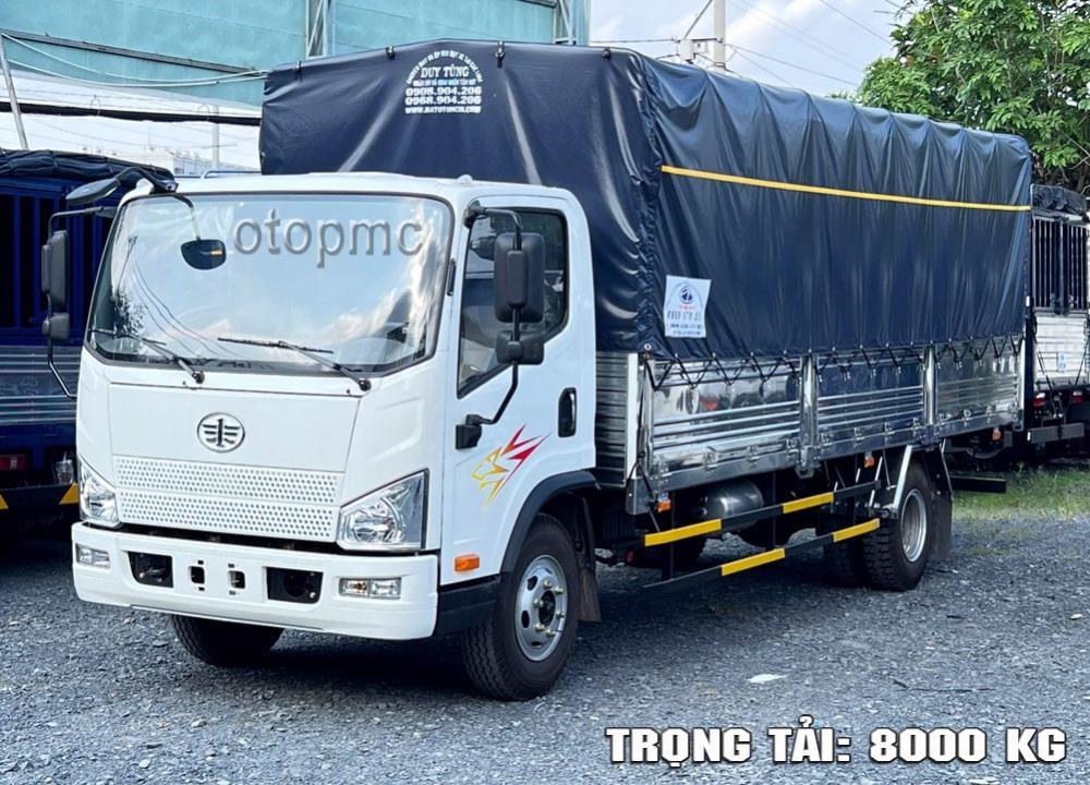 Xe tải 8 tấn hãng  Faw Tiger có thùng dài 6m2 thùng mui bạt sản xuất năm 2021391206