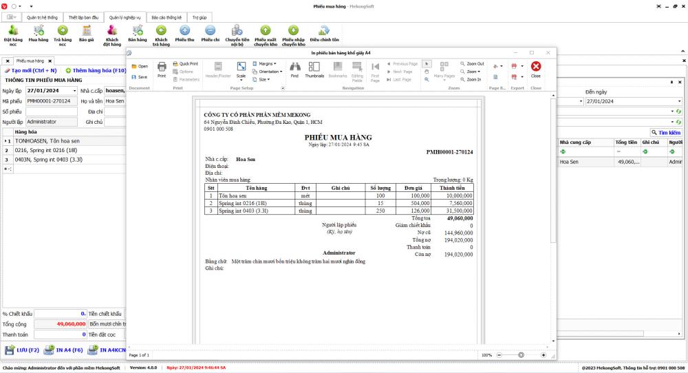 Phần mềm bán hàng vật liệu xây dựng MekongSoft 0903H1275262