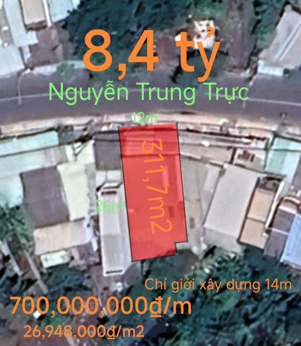 Bán đất trung tâm thị trấn Tân Trụ giá 700 triệu.m1554507