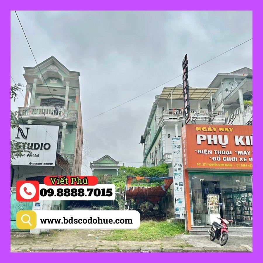 Bán Đất mặt tiền Nguyễn Sinh Cung, phường Vỹ Dạ, TP Huế - Lý tưởng cho kinh doanh!1509108