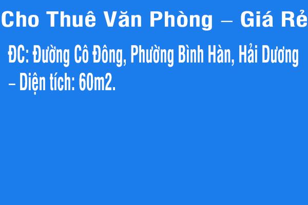 Chính Chủ Cho Thuê Văn Phòng – Giá Rẻ736903