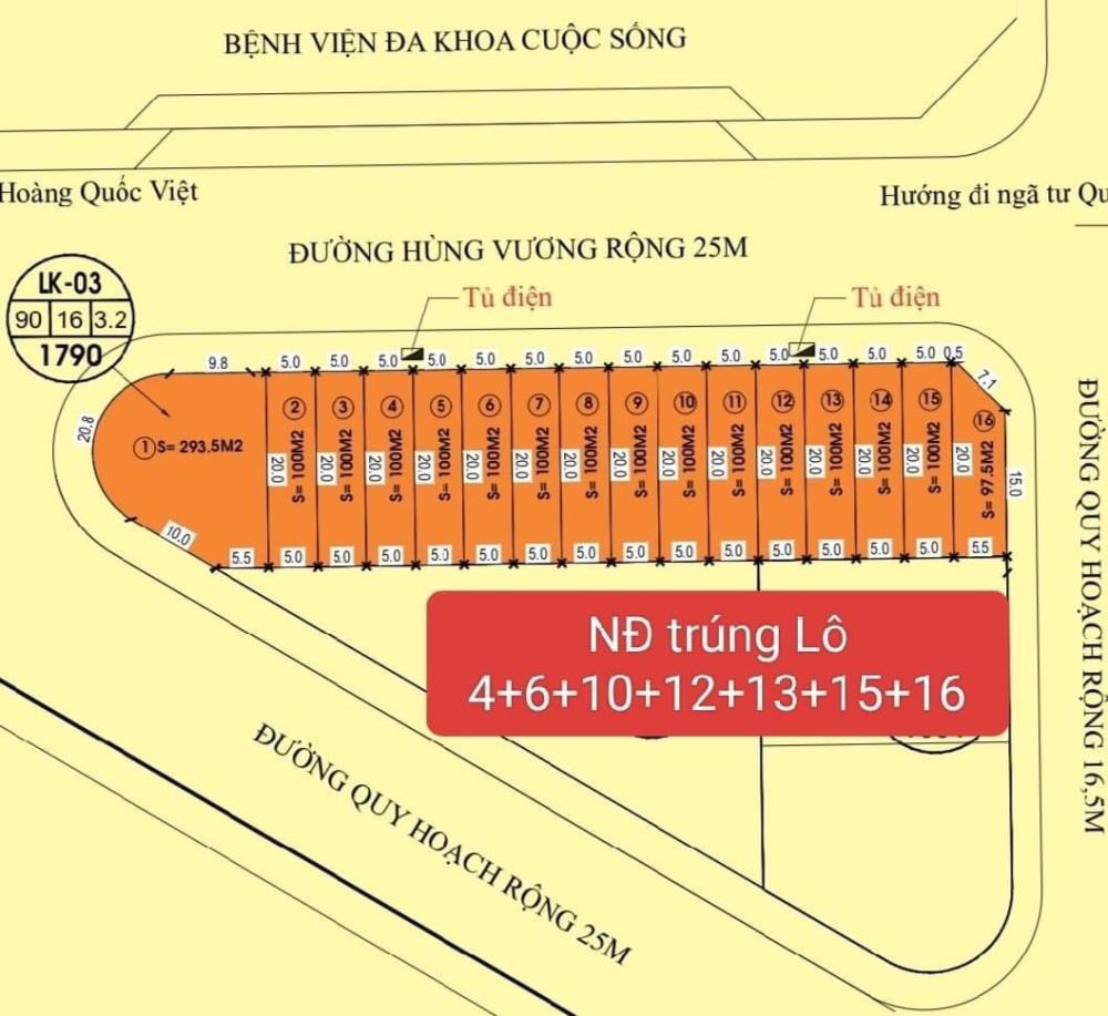 CHÍNH CHỦ BÁN ĐẤT ĐẤU GIÁ 2 LÔ LIỀN KỀ TẠI PHƯỜNG CHIỀNG CƠI, TP SƠN LA1829411