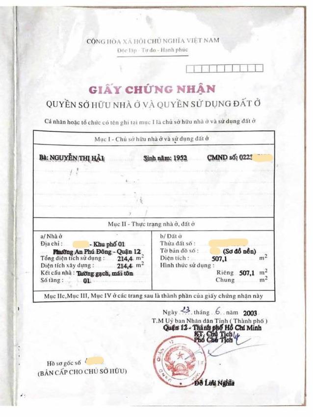 Bán dãy nhà trọ Quốc Lộ 1 P. An Phú Đông Quận 12, 20 phòng, giá chỉ 2x tỷ1416624