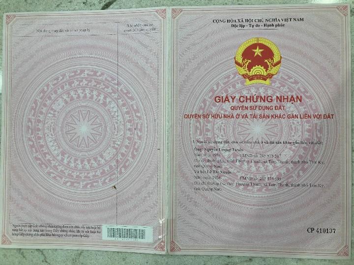 ĐẤT ĐẸP –GIÁ TỐT - CHÍNH CHỦ CẦN BÁN GẤP LÔ ĐẤT 3 MẶT TIỀN tại Xã Tam Thanh, TP Tam Kỳ, Quảng Nam1310863