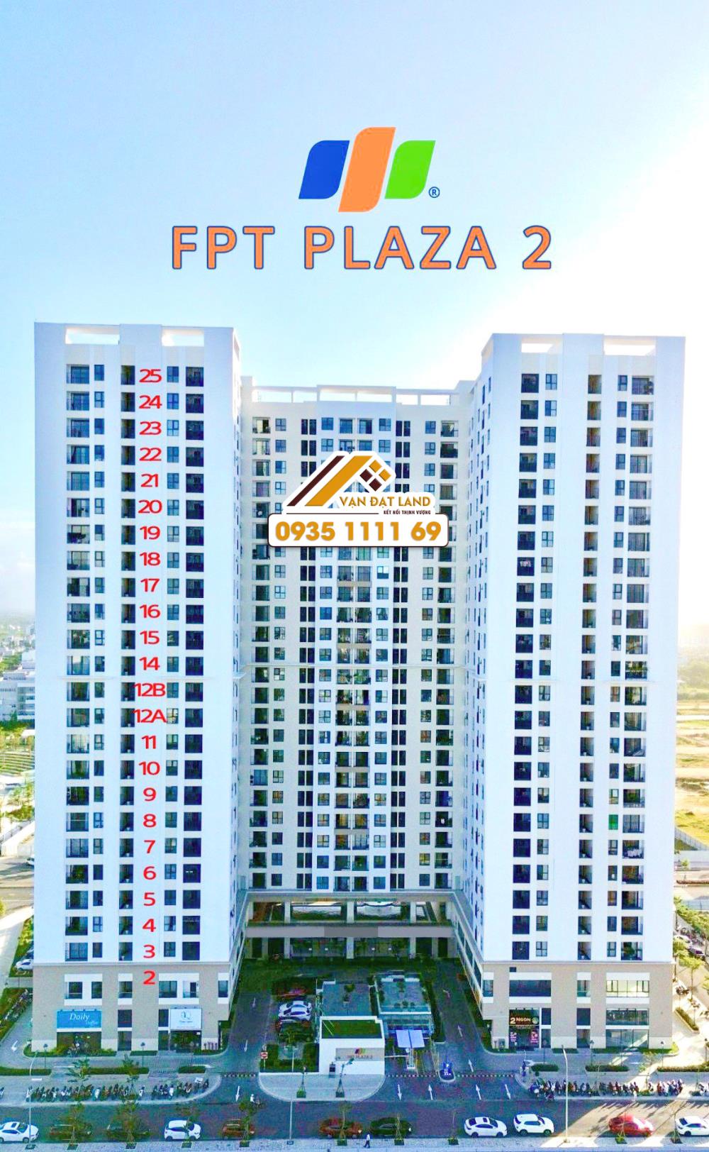 CHUYÊN MUA BÁN CHO THUÊ CĂN HỘ FPT PLAZA 2 ĐÀ NẴNG - BẤT ĐỘNG SẢN VẠN ĐẠT LAND.1444472