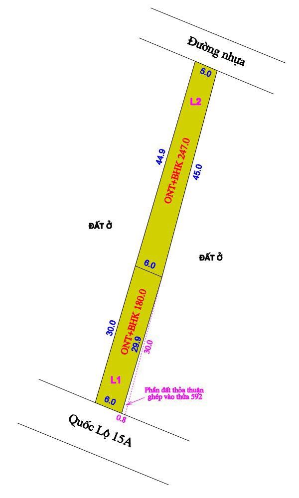 ĐẤT ĐẸP – GIÁ TỐT- Chính Chủ Cần Bán 2 Lô QL 15A Tại Ngọc Lặc, Thanh Hóa.1791711