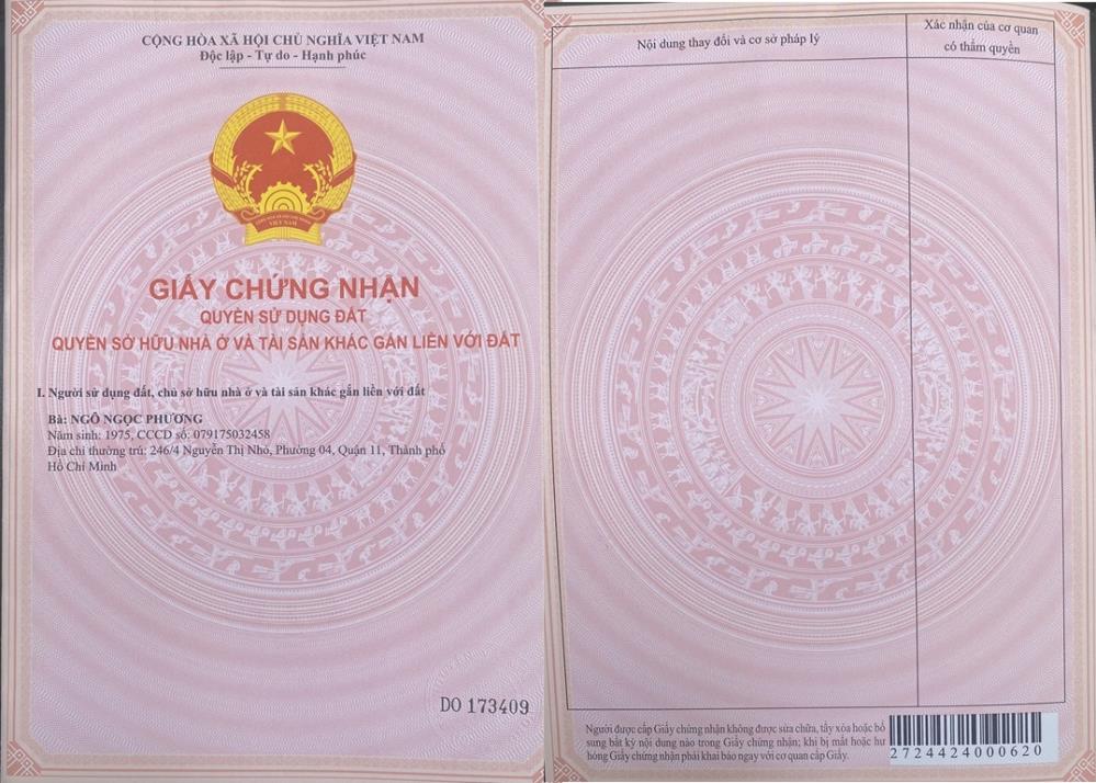 NHÀ ĐẸP - GIÁ TỐT - CHÍNH CHỦ Cần Bán Nhanh Căn nhà Đẹp Vị Trí Tại Quận 11, TP HCM1917650