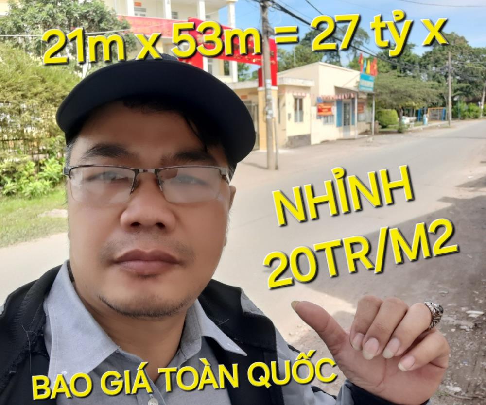 Bao Giá toàn Hóc Môn TPHCM - Bán Đất tặng Xưởng Bùi Công Trừng 1168m2 có 27 tỷ x1923555