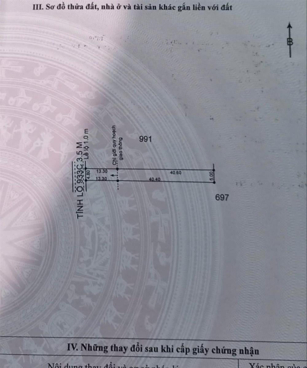 Chính Chủ Cần Bán Nhanh Lô Đất Đẹp Tại  Tỉnh Lộ 933C, Xã Long Phú, Long Phú, Sóc Trăng1998882