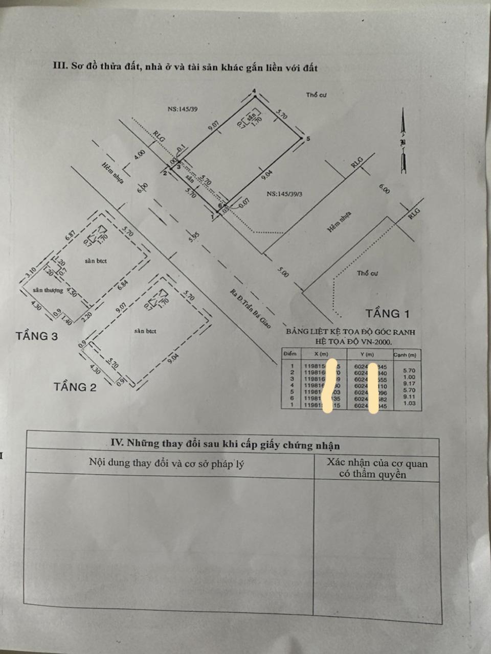 Bán nhà Trần Bá Giao P. 5 Q. Gò Vấp, 3 tầng, giá giảm còn 7.x tỷ1481997