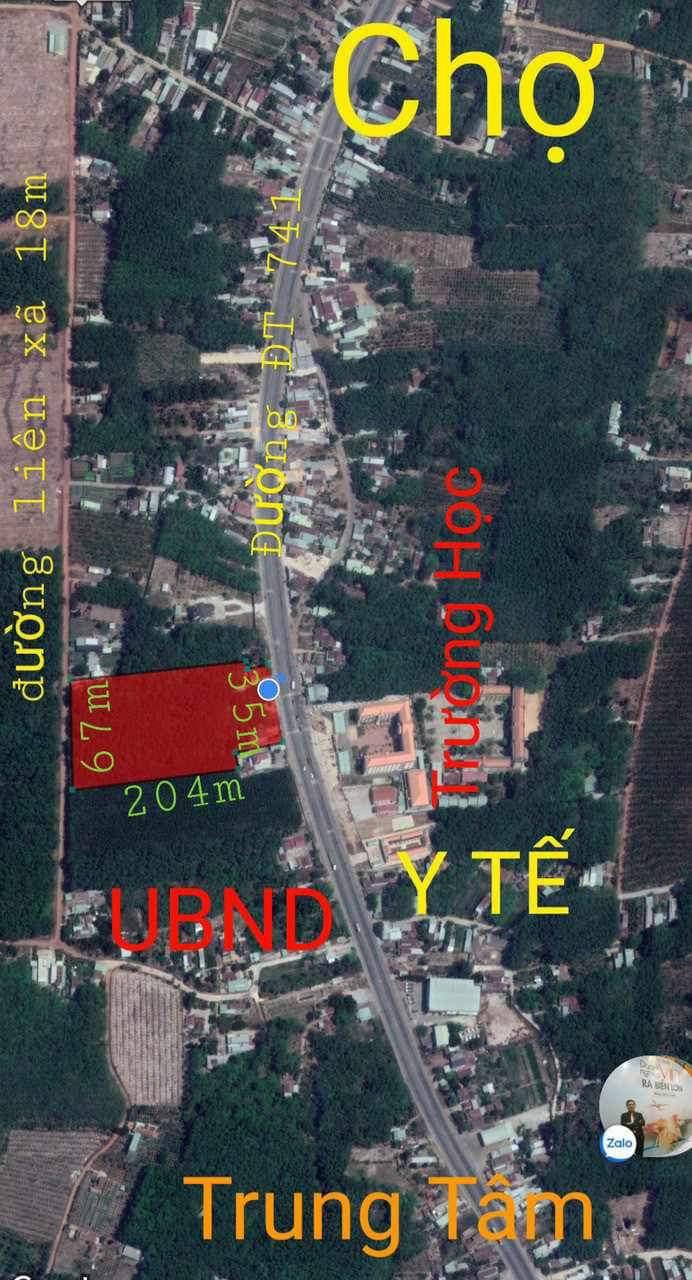 Bán đất mặt tiền DT741, xã An bình, Huyện Phú Giáo, Bình Dương1225485
