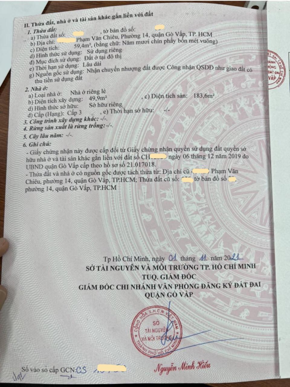 Bán nhà Phạm Văn Chiêu P. 14 Quận Gò Vấp, ngang 7.68m, giảm giá còn 8.x tỷ1534763