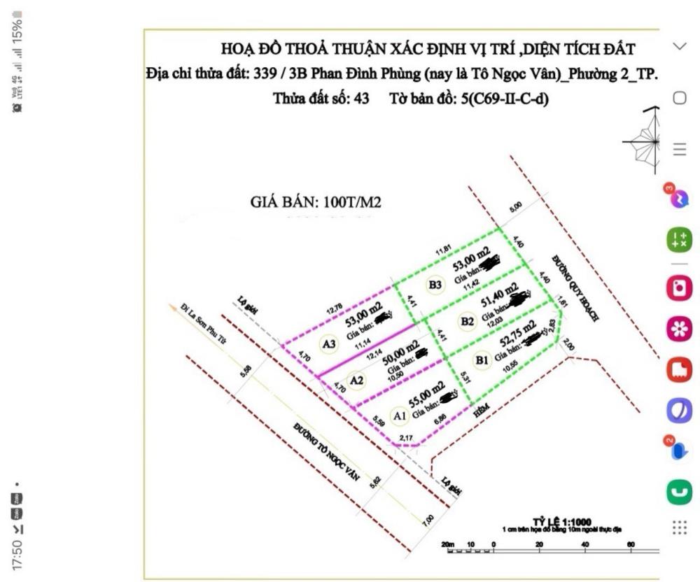 ĐẤT ĐẸP – GIÁ TỐT - CHÍNH CHỦ Cần Bán LÔ ĐẤT Liên Kế Khu Quy Hoạch  Phường 2, TP Đà Lạt , Lâm Đồng1836808