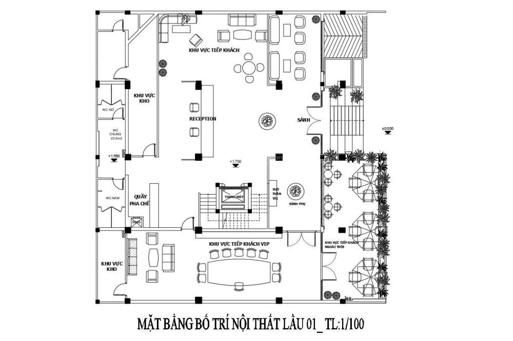 Chính Chủ - Cho thuê toàn bộ mặt bằng kinh doanh tầng 011905555