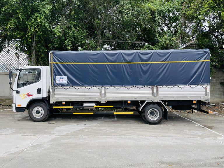 Xe ô tô tải Faw Tiger 8 tấn có thùng bạt dài 6m2 năm 2021332850