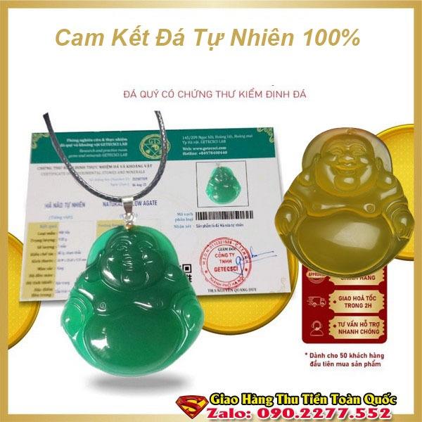 Shop phong thuỷ chuyên mặt dây chuyền Phật di lặc bằng đá tự nhiên giá chỉ 300k giao miễn ship2011419