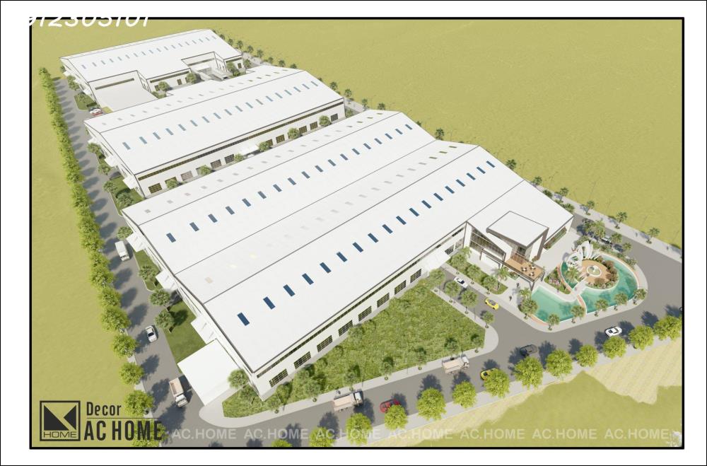 Cho thuê bất động sản công nghiệp tại khu vực huyện Bình Giang, Hải Dương. Nhà xưởng đẹp1514528