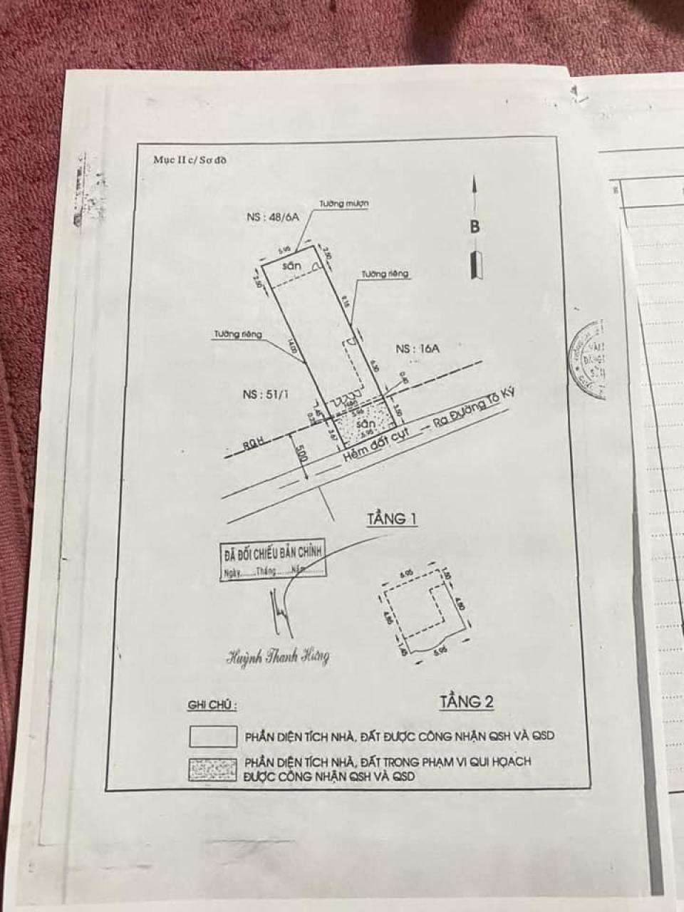 Bán nhà Tô Ký P. Trung Mỹ Tây Quận 12, 130m2, giảm giá còn 6.x tỷ1534683