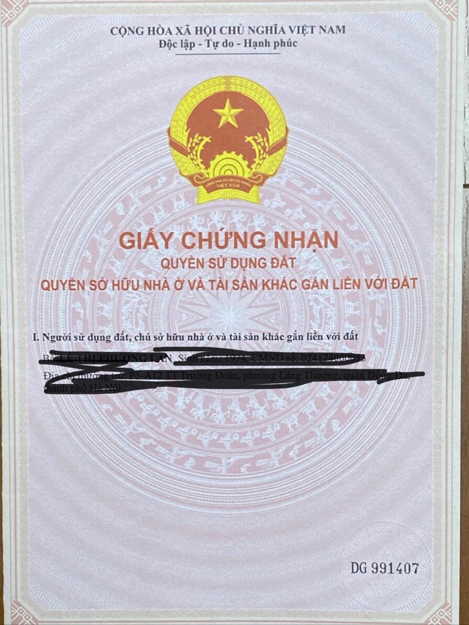 Chính chủ cần bán mảnh đất ở Lạc Vệ, Tiên Du, Bắc Ninh1772558