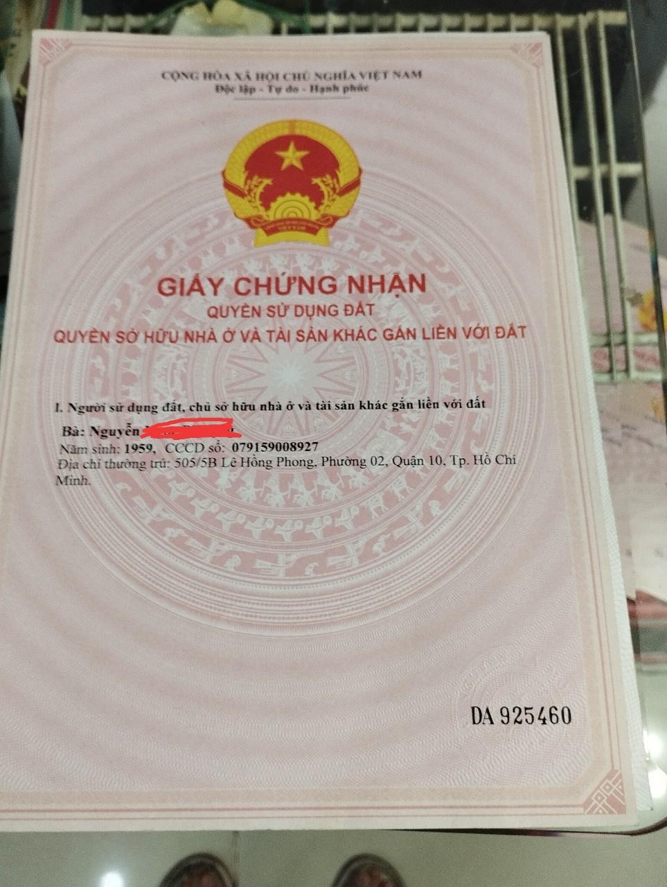 Cần Bán Nhanh Lô Đất Vị Trí Tại Đường Nguyễn Văn Cự, Phường Tân Tạo A, Quận Bình Tân, HCM1982230