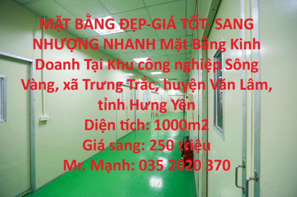 MẶT BẰNG ĐẸP-GIÁ TỐT- SANG NHƯỢNG NHANH Mặt Bằng Kinh Doanh Tại Văn Lâm, Hưng Yên445653