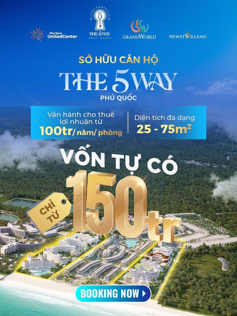 Vinhomes Chính Thức cho ra mắt 10 ngàn căn hộ Siêu Phẩm " The 5Way " trong Phú Quốc United Center.465046